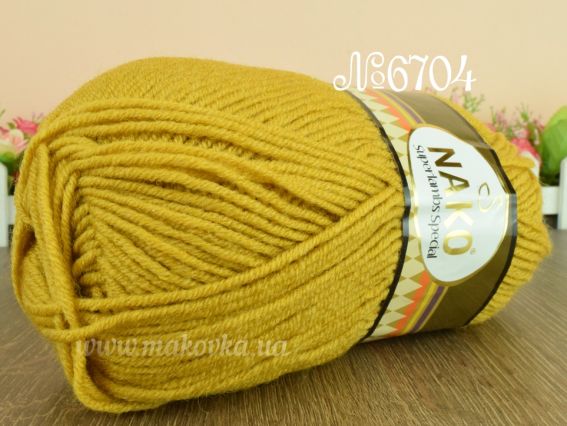 Superlambs Special Nako пряжа 6706 горчичный