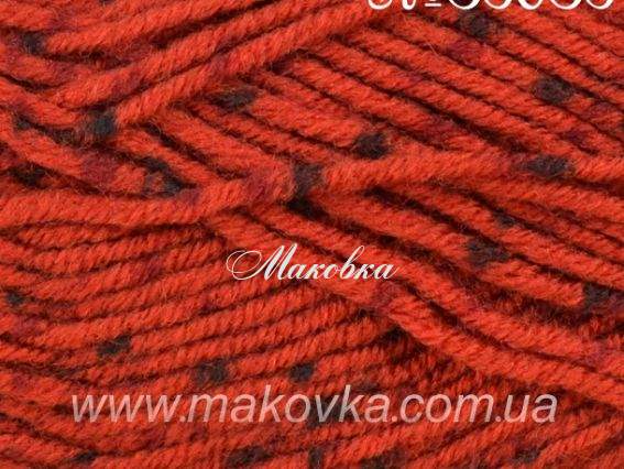Tweed Superlambs Special Nako пряжа 35035 т.красный