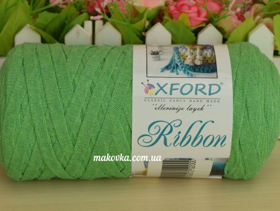 Oxford Ribbon лента трикотажная 1 Бобина 13 салатовый