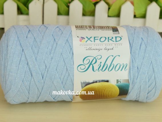 Oxford Ribbon лента трикотажная 1 Бобина 09 бледно-голубой