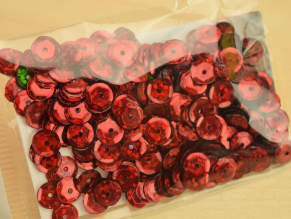 Пайетки шестигранные DMS 36 6мм 5 г тм красныеголографные ВДВ Пайетки шестигранные DMS 36 6мм 5 г тм красныеголографные ВДВ