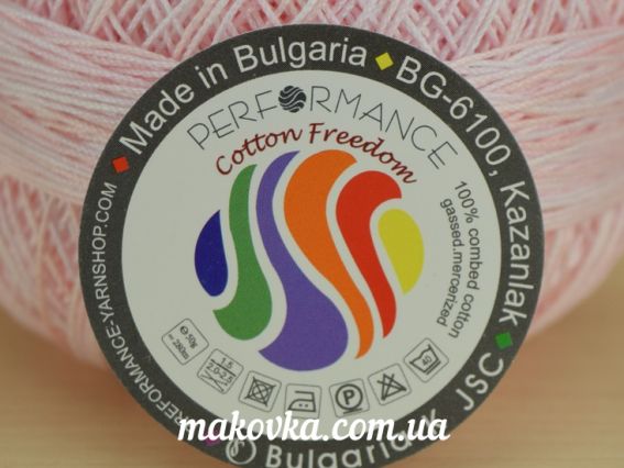 Этикетка Cotton FREEDOM Performance