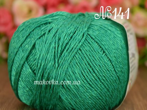 Cotton Twinkle Performance пряжа 141 зеленый