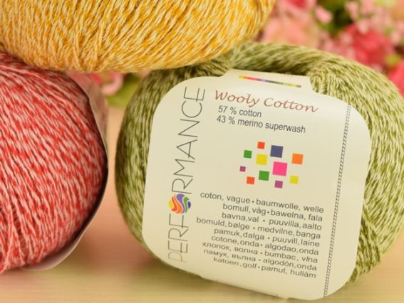Пряжа для вязания Performance WOOLY Cotton Вули котон Перформанс