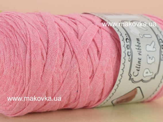 Celine ribbon Peria лента трикотажная, 1 Бобина 17 розовый