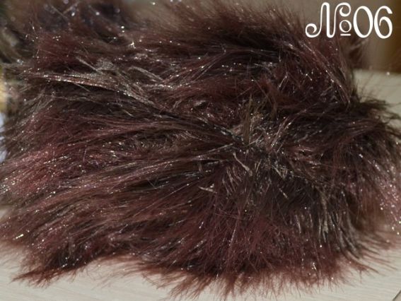 Foxy Fur Peria 06 темно-коричневый
