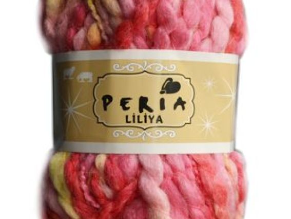 Пряжа Peria Liliya Перия Лилия полушерстяная