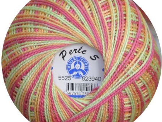Perle 5 МЕЛАНЖ Madame Tricote 5525