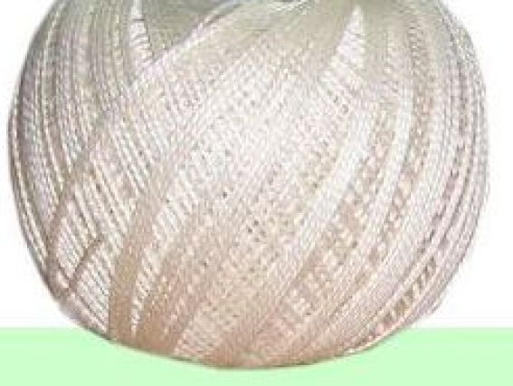 Perle №5 Madame Tricote пряжа белый