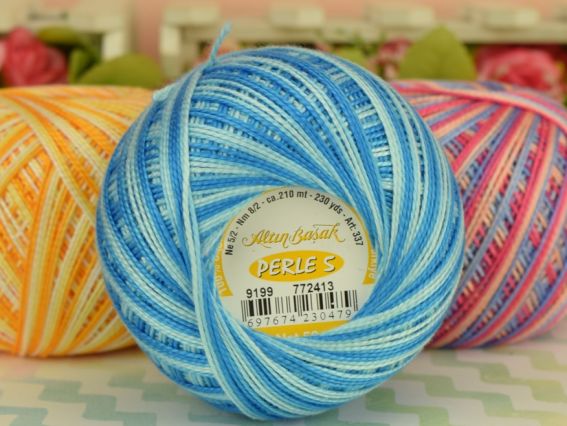 Пряжа Perle 5 МЕЛАНЖ (Перле 5) Altin Basak