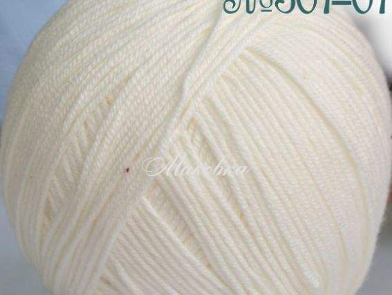 Perlina mini (50) Himalaya пряжа 01 кремовый