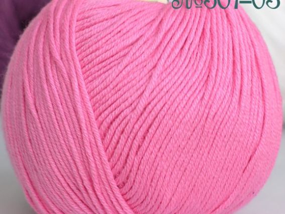 Perlina mini (50) Himalaya пряжа 03 ярко-розовый