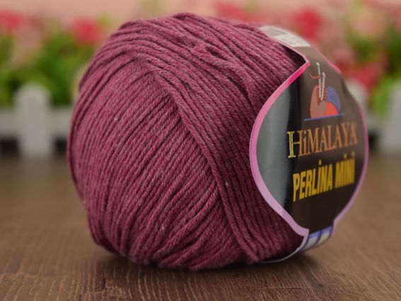 Perlina mini (50) Himalaya пряжа 17 пыльная роза