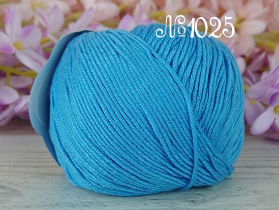 Amigurumi Toys Premium yarns пряжа 1025 синій світлий