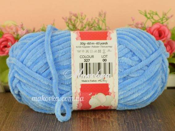 327 синій світлий