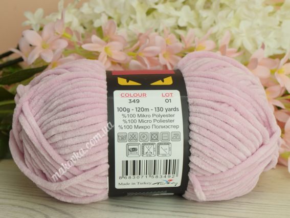 349 бузково-рожевий