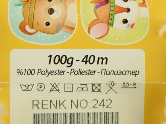 Меховые нитки для вязания Happy Toys Premium yarns Хэппи тойс Премиум ярнс