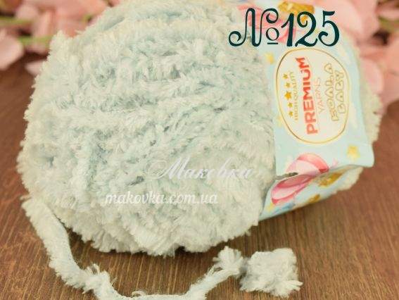 Koala Baby Premium yarns пряжа 125 св. сірий