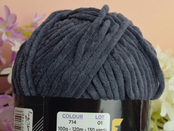 714 темний сірий