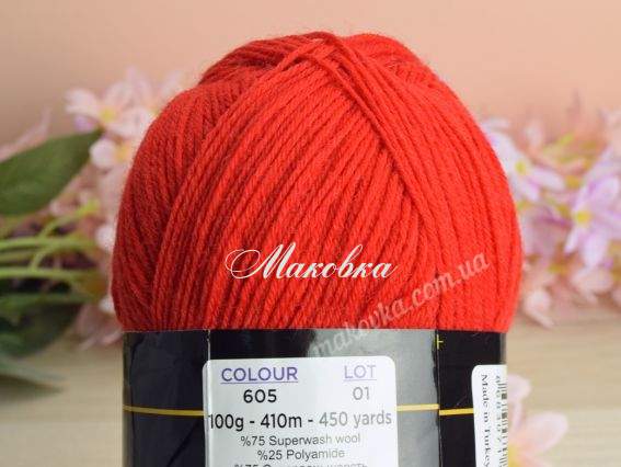 605 червоний