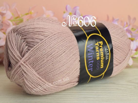 Winter Premium yarns пряжа 606 мокко