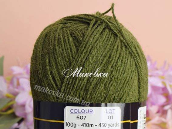 607 темний зелений хакі