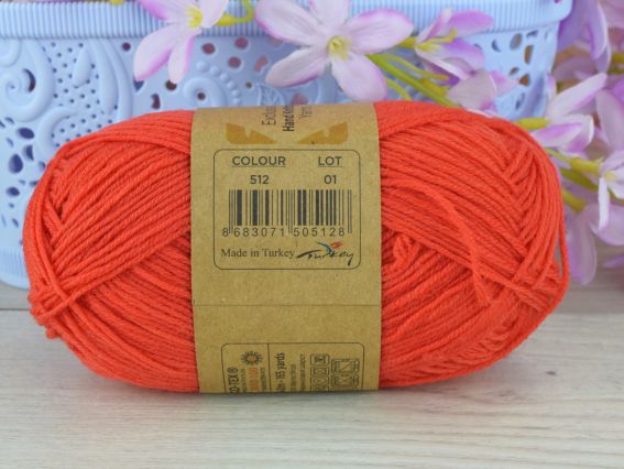 512 світлий помаранчево-червоний