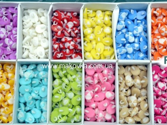 Ґудзики набір №R-61 (1200 шт) дитячі, кепка