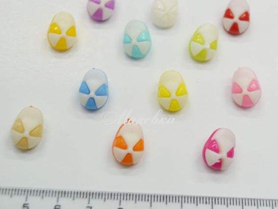 Пуговицы набор №R-61 (1200 шт) детские, кепка