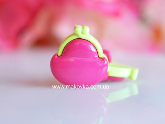 Пуговица Сумка розовая, 5 шт Пуговица Сумка розовая, 5 шт