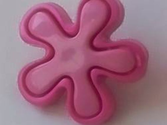 Пуговица Розовый Цветок, 5 шт Пуговица Розовый Цветок, 5 шт