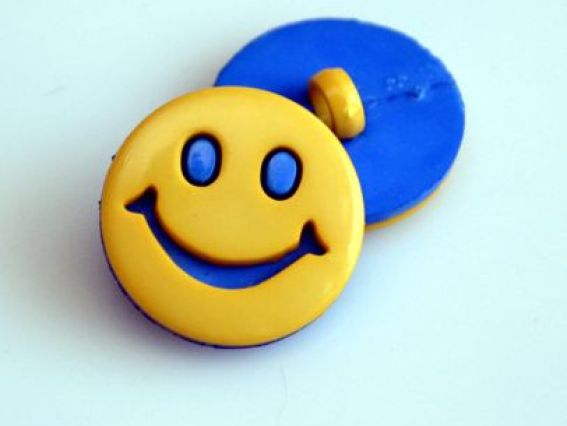 Пуговица Колобок желтый, 5 шт Пуговица Колобок желтый, 5 шт