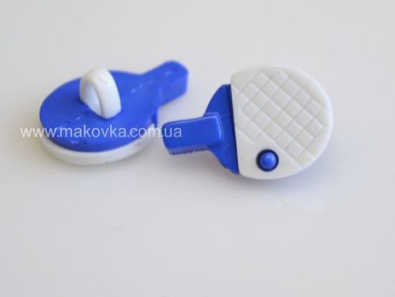 Пуговица Теннисная ракетка, 5 шт Пуговица Теннисная ракетка, 5 шт