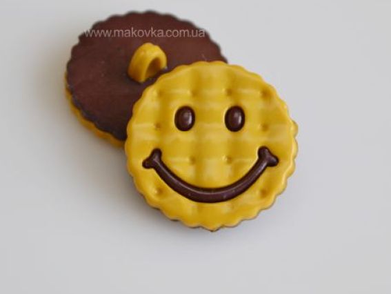 Пуговица Печенье, 5 шт Пуговица Печенье, 5 шт