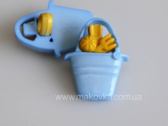 Пуговица Ведерко, 5 шт Пуговица Ведерко, 5 шт