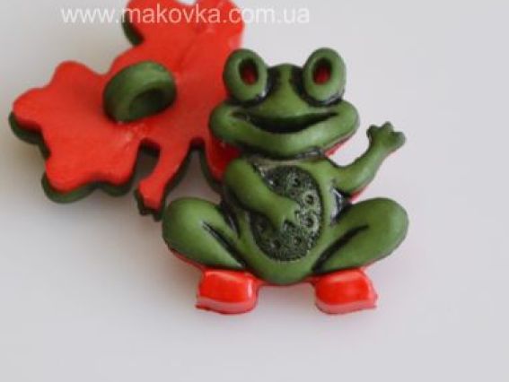 Пуговица Лягушонок, 5 шт Пуговица Лягушонок, 5 шт