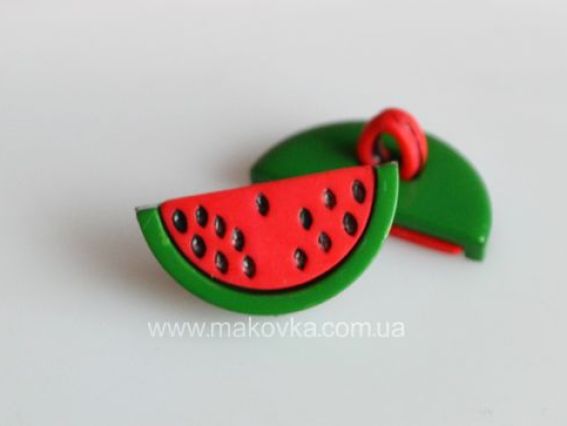 Пуговица Арбузик, 5 шт Пуговица Арбузик, 5 шт