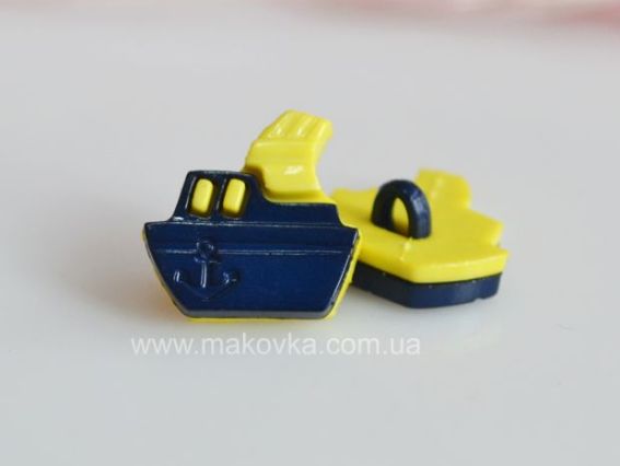 Пуговицы Кораблик 2, 5 шт Пуговицы Кораблик 2, 5 шт