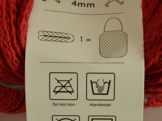 Пряжа-шнур Retwisst Braid Rainbow для в'язання килимків, пано, сумок