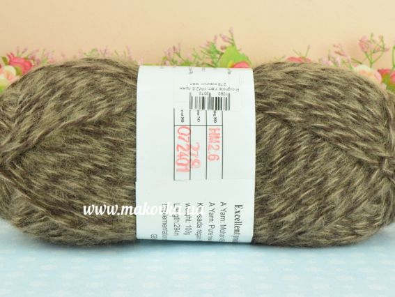 279 коричнево-кофейный меланж