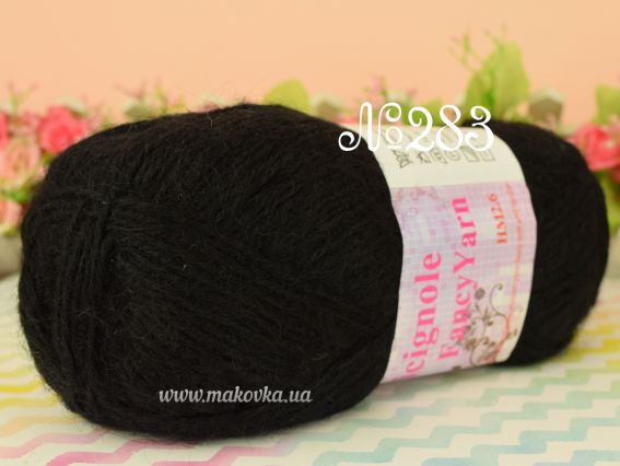 Ricignole Fancy Yarn HM2.6 пряжа 283 черный
