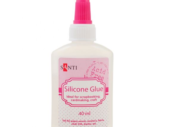 Клей силіконовий рідкий, 40 мл, Santi Клей силіконовий рідкий, 40 мл, Santi