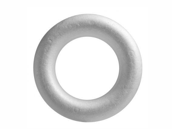 Заготовка для вінка кругла з пінопласту, д-20 см, 743082 SANTI Кільце