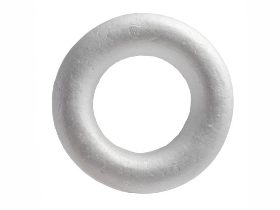 Заготовка для вінка кругла з пінопласту, д-15 см, 743083 SANTI Кільце