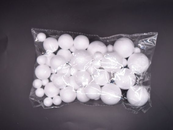 Набір пінопластових заготовок SANTI 743112  Куля , 36шт/уп., мікс