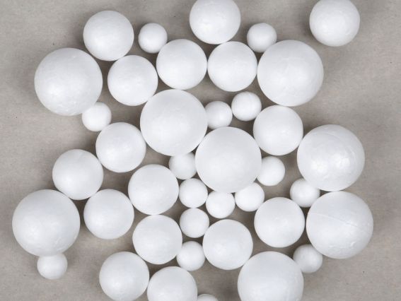 Набір пінопластових заготовок SANTI 743112  Куля , 36шт/уп., мікс