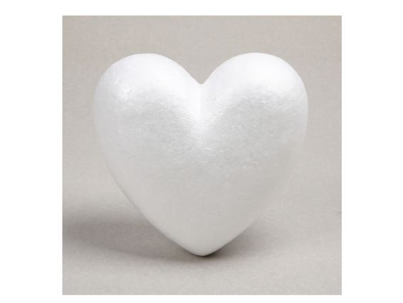 Пінопластова основа, заготовка для творчості SANTI Серце 15см 743116