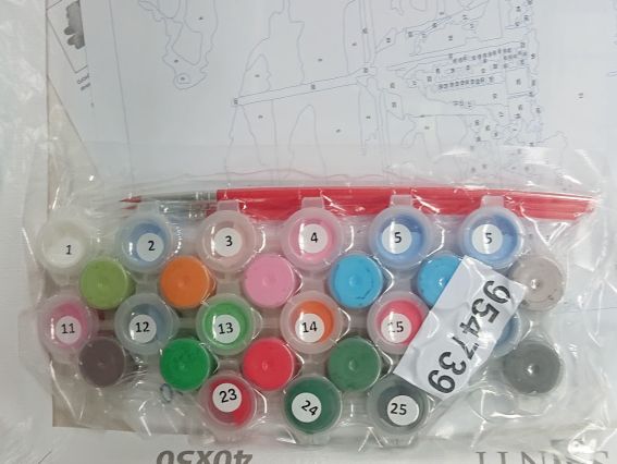 SANTI Розпис за номерами 954739 Тюльпани Амстердама