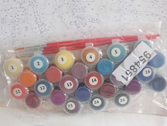 SANTI Роспись по номерам 954851 Биг Бен