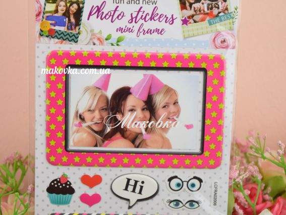 Набір декоративних стікерів Рамка для фотографії, 100х150 мм Santi 741286 Набір декоративних стікерів Рамка для фотографії, 100х150 мм Santi 741286